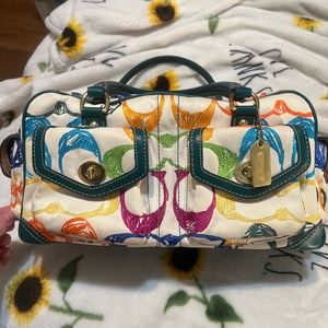 Coach *Limited Edition* Scribble Stitch Bag